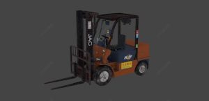 PBR 叉车模型-ITCG资源网