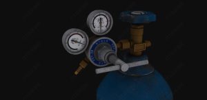 写实氧气瓶-ITCG资源网