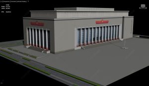 历史展览馆建筑模型-ITCG资源网