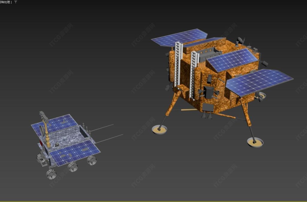嫦娥3号月球车-ITCG资源网
