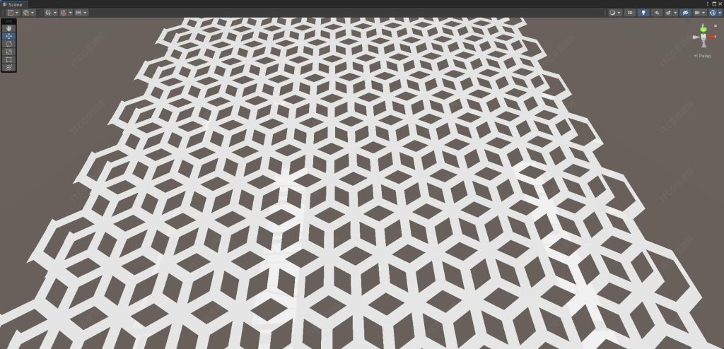 Unity Shader六边形图案-ITCG资源网