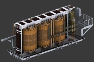 220kV变压器内部