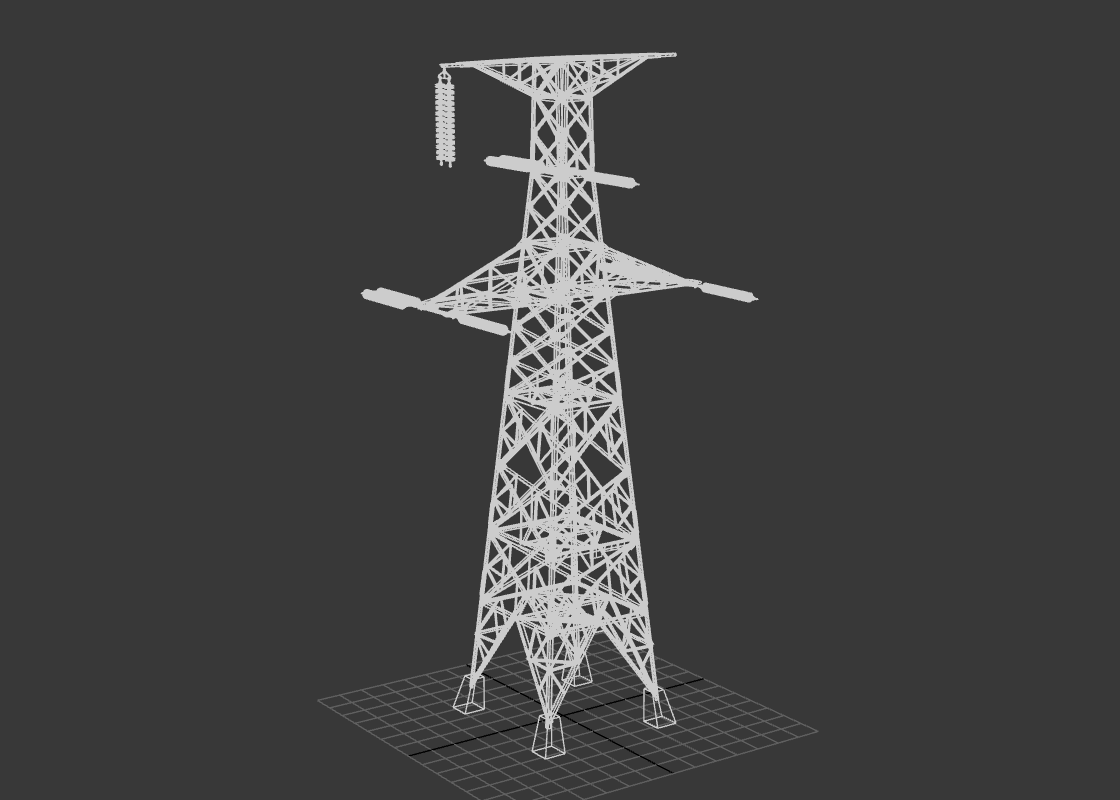 220kV输电塔 - 3