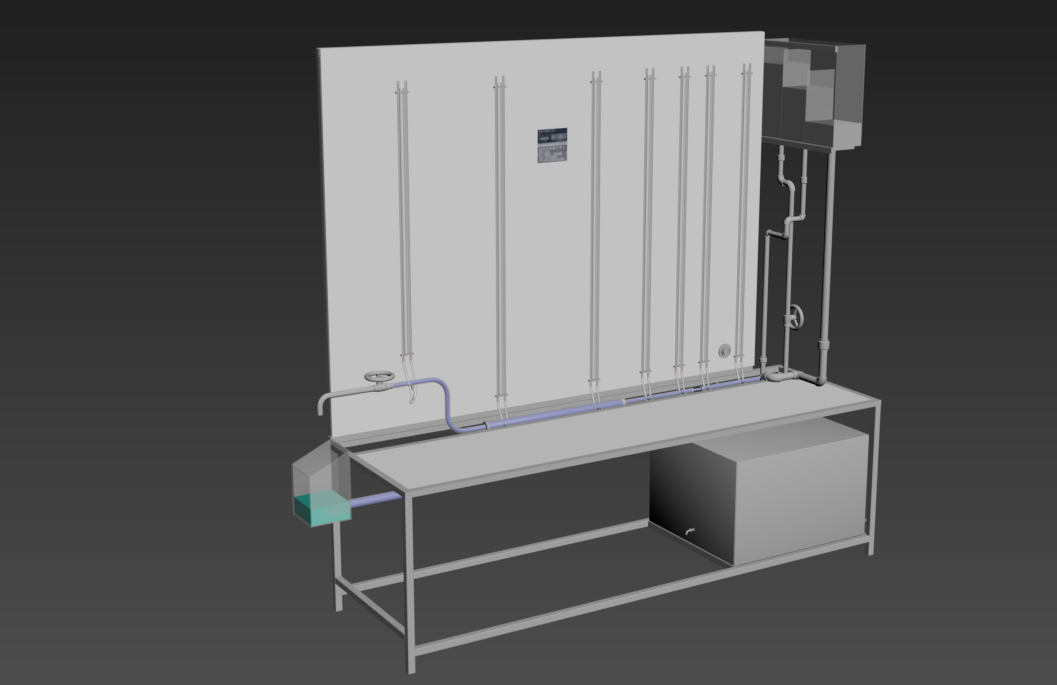 水流实验室燃烧试验台 - 1
