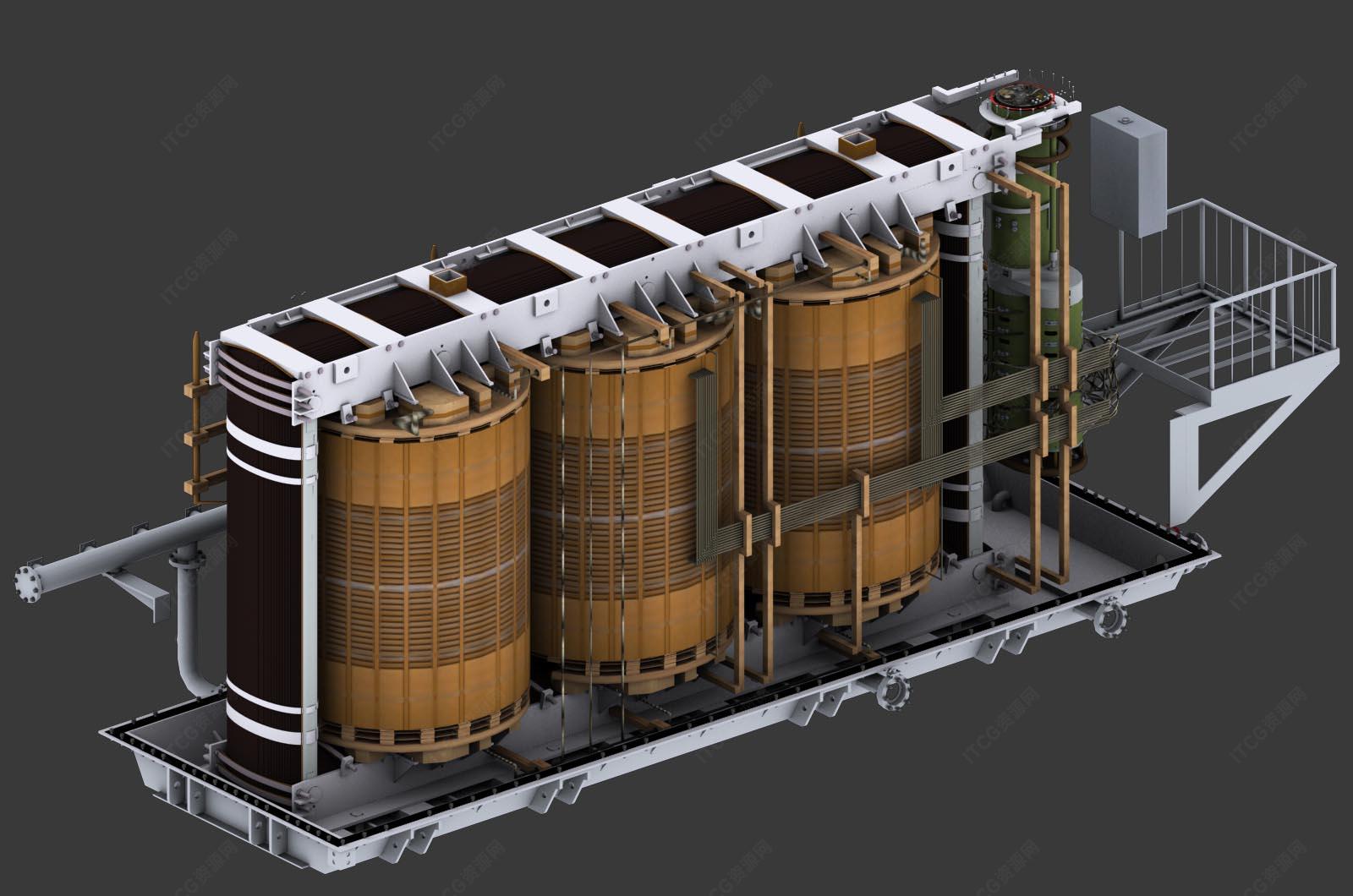 220kV变压器内部 - 3