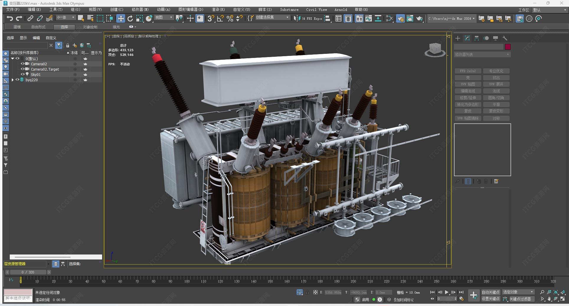 220kV变压器内部 - 5
