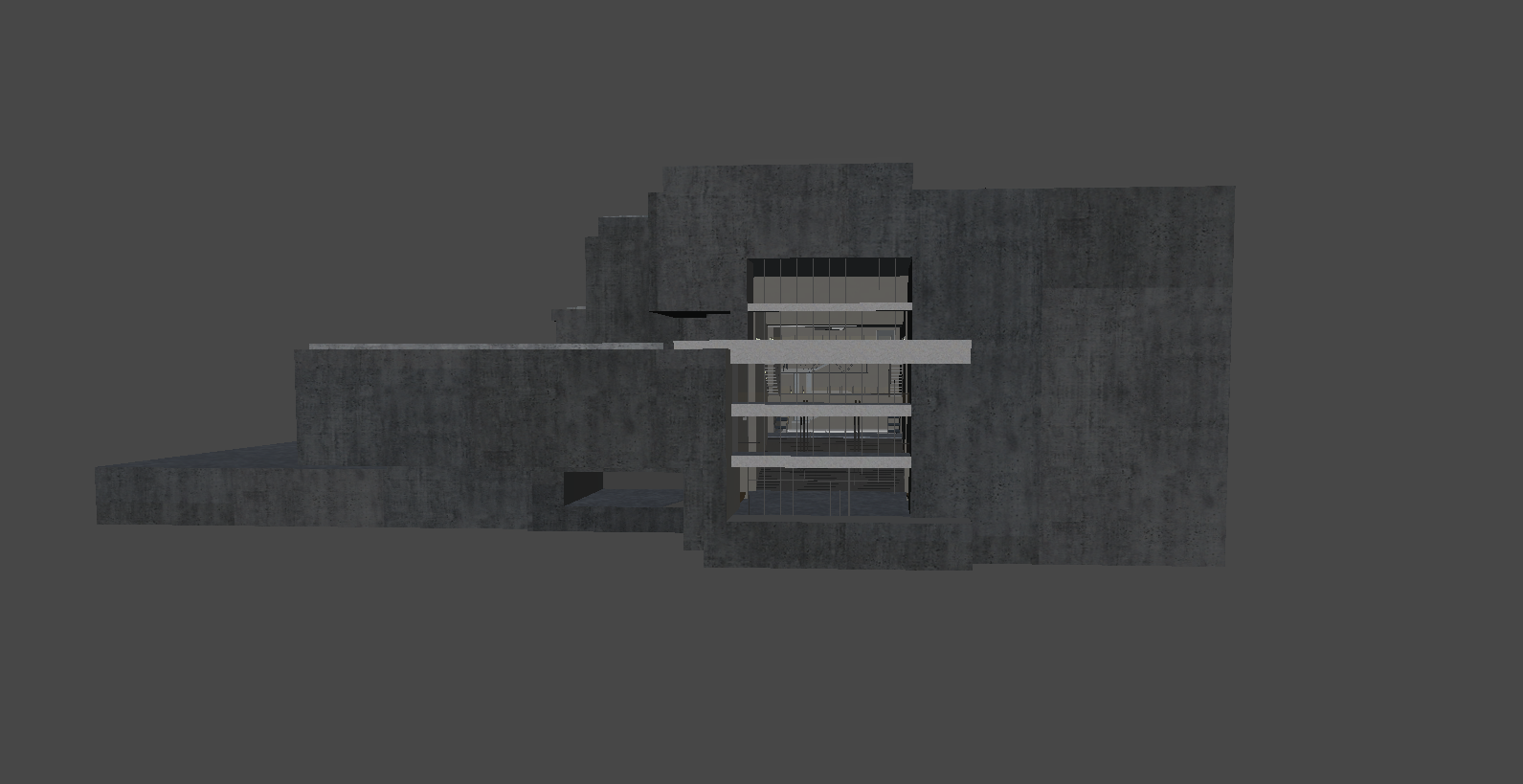 没有完成的展馆场景 - 2