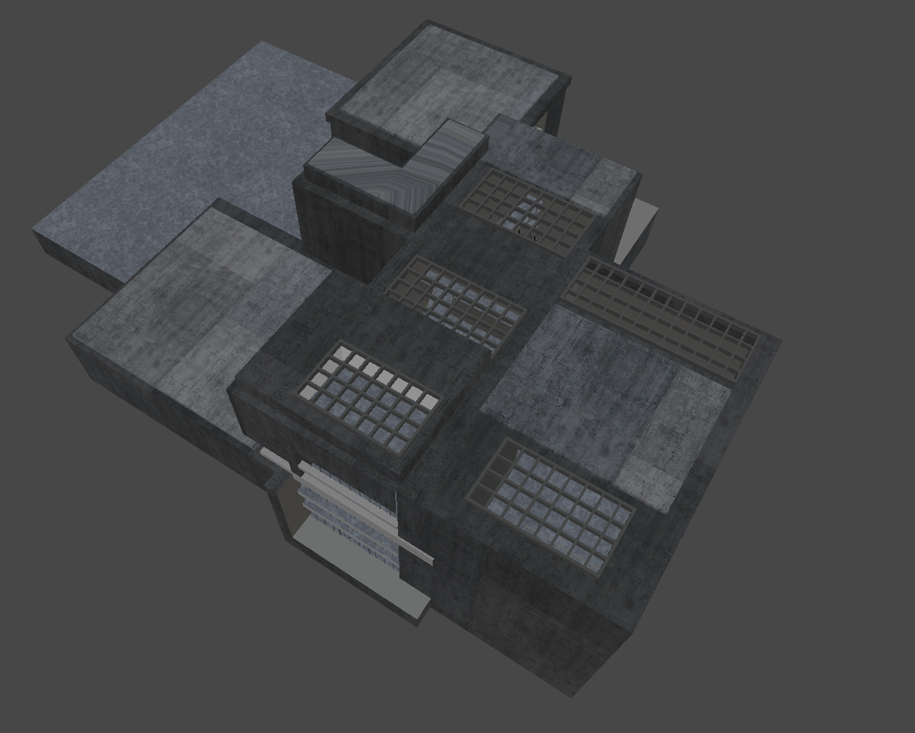 没有完成的展馆场景 - 3