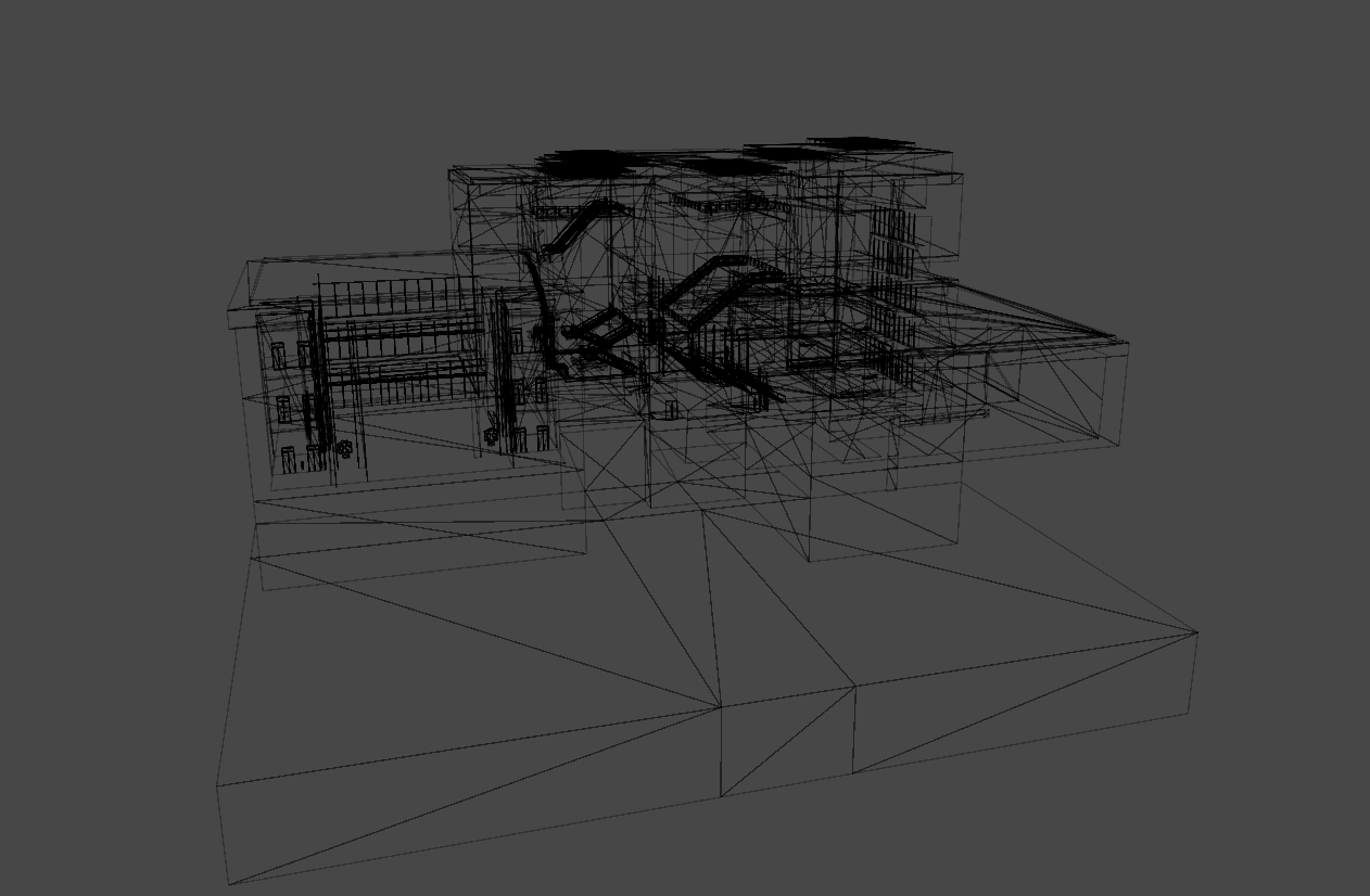 没有完成的展馆场景 - 4