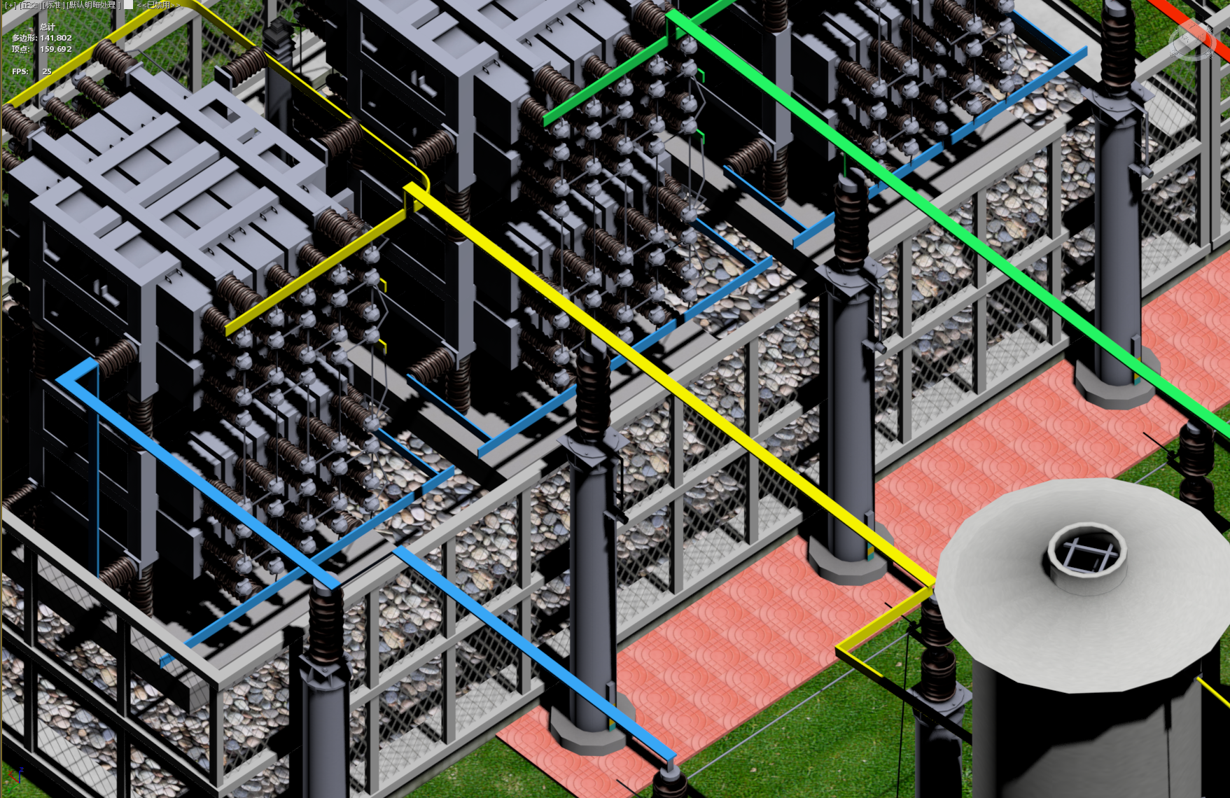 35kV线路电抗器电容塔 - 2