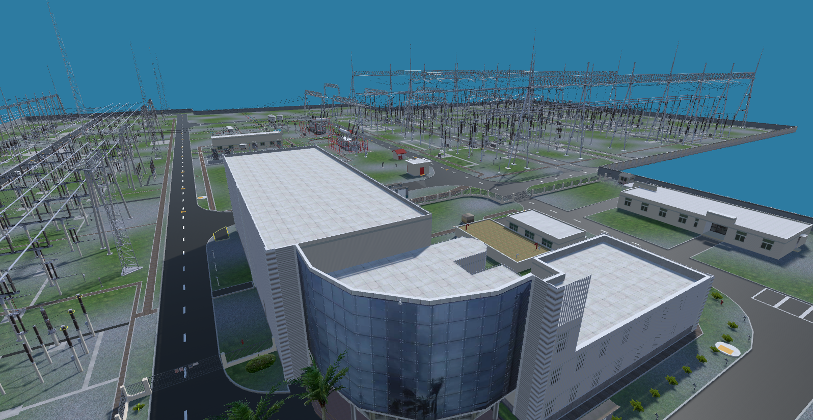 500kV变电站场景 - 3