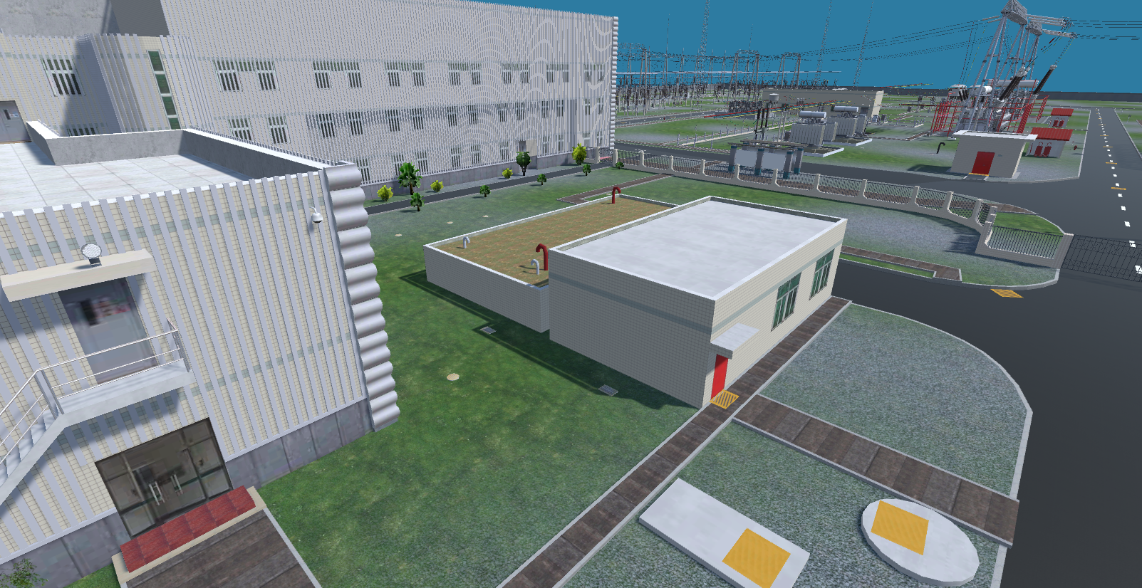 500kV变电站场景 - 4