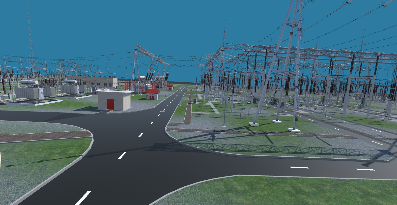 500kV变电站场景 - 5