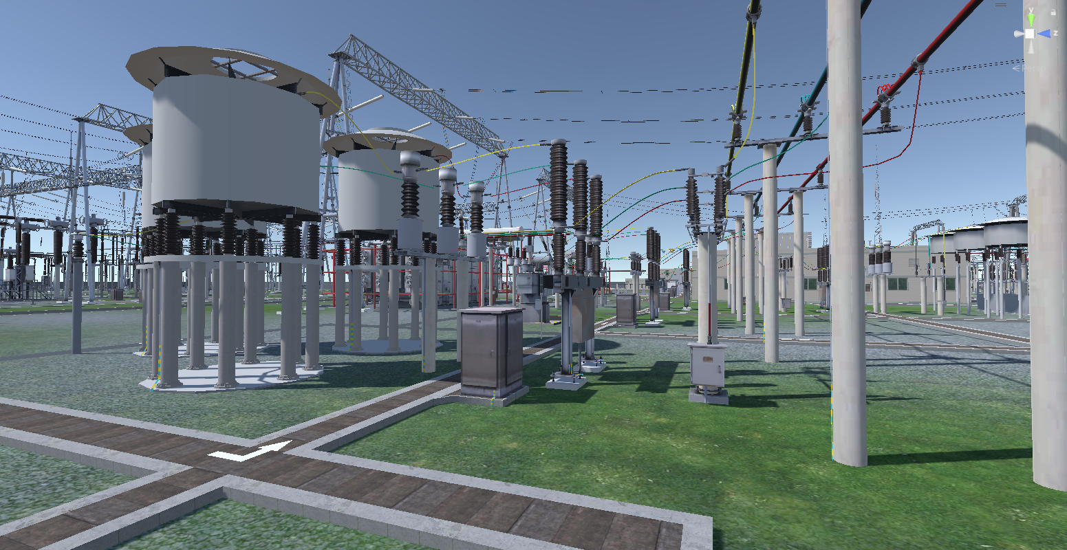 500kV变电站场景 - 10