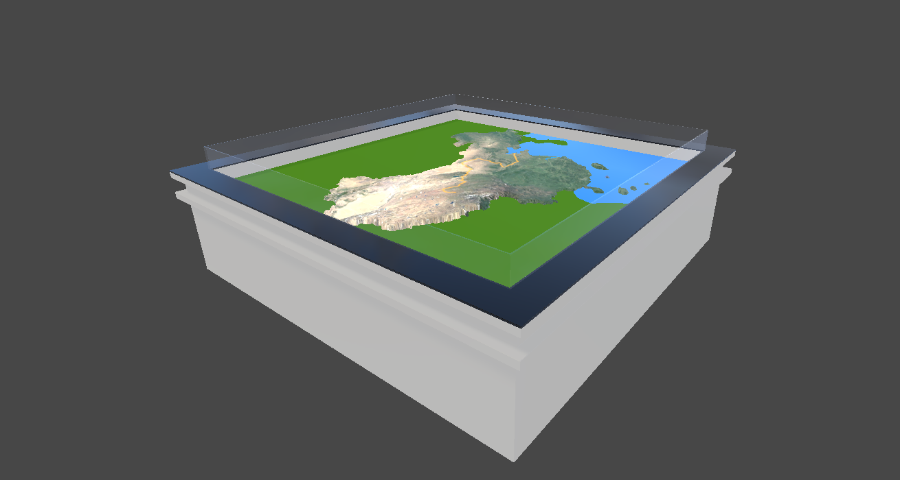 中国地图沙盘 - 3